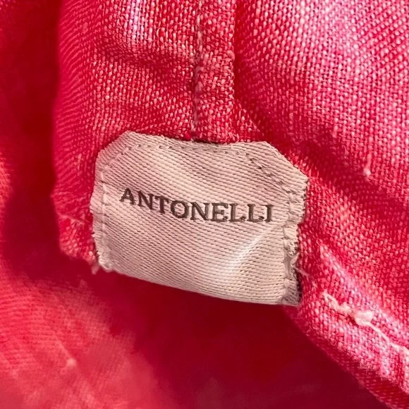 Antonelli Pink Tunic 100% Linen - Picture 4 of 5